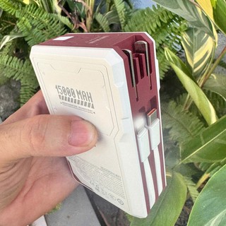 [CÓ 3C] Cục dự phòng siêu nhanh WK Design WP-88 15000mAh PD 45W QC 22.5W sạc tường - chân cắm 220V