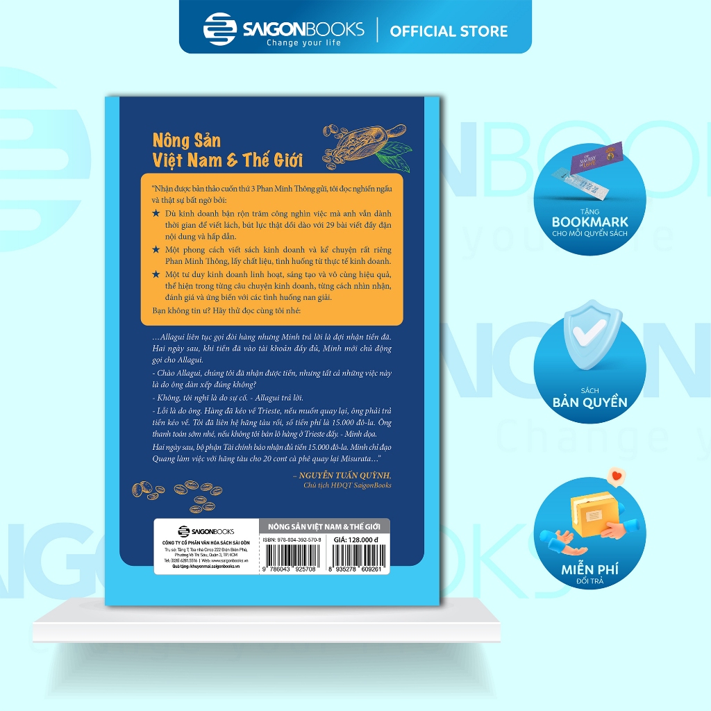 Ảnh SÁCH - Nông Sản Việt Nam & Thế Giới - Tác giả Phan Minh Thông 1