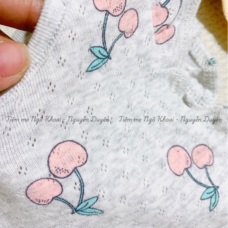 [MD180]❤️FOX❤️Bodysuit/ áo liền thân cánh tiên chất liệu thông hơi mềm mát cho bé yêu