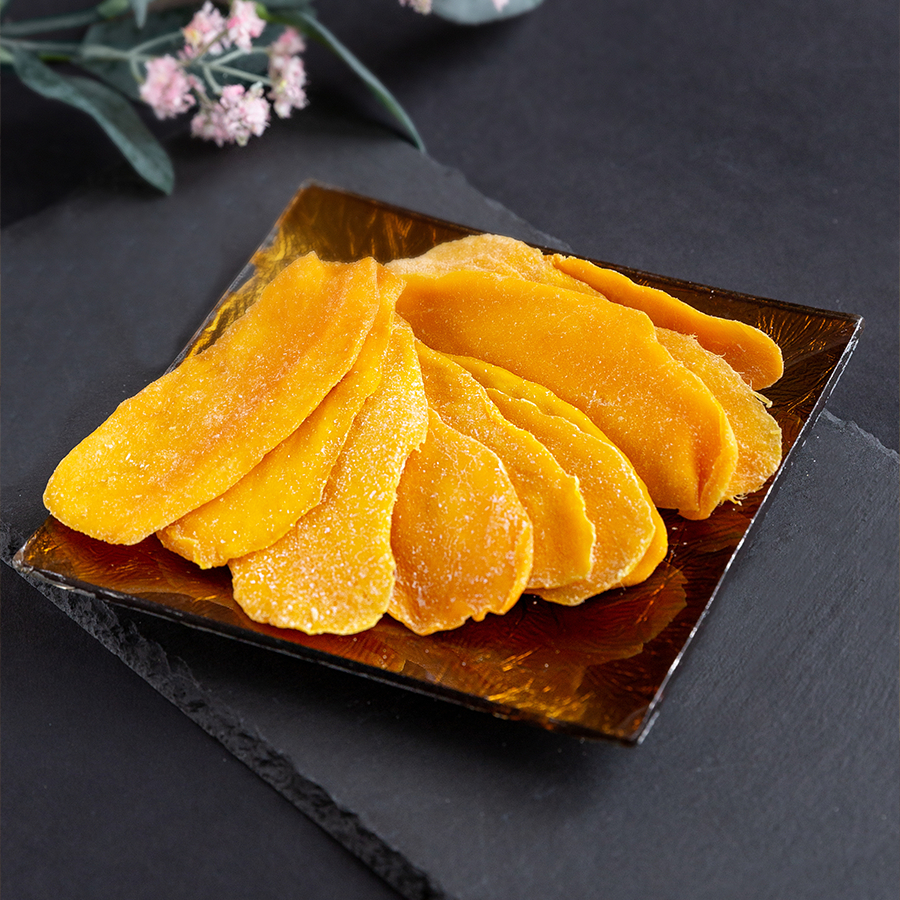 Xoài Sấy Dẻo Nguyên Miếng Loại 1 Pams 250-500g/hũ - Ít Ngọt, Thích Hợp Ăn Kiêng