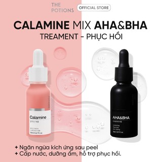 Serum Kiểm Soát Bã Nhờn Serum Kẽm Làm Dịu Và Giảm Kích Ứng Da THE POTIONS CALAMINE AMPOULE 20ML