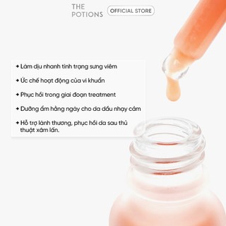 Serum Kiểm Soát Bã Nhờn Serum Kẽm Làm Dịu Và Giảm Kích Ứng Da THE POTIONS CALAMINE AMPOULE 20ML