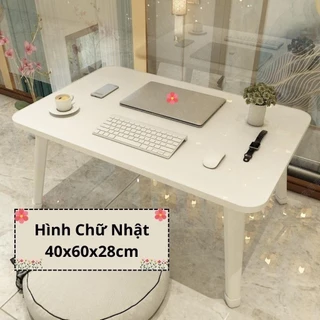 Bàn học gấp gọn ngồi bệt bàn gấp học sinh tiện ích chân nhựa cứng 40x60cm ANANA