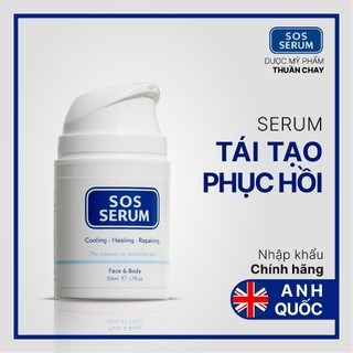 Tinh chất làm lạnh, p.hục h.ồi, sử.a ch.ữa da SOS SERUM Anh [SOS SERUM]