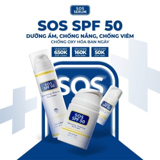 [SOS SERUM] Kem chống nắng Vật lý bảo vệ da SOS SPF 50