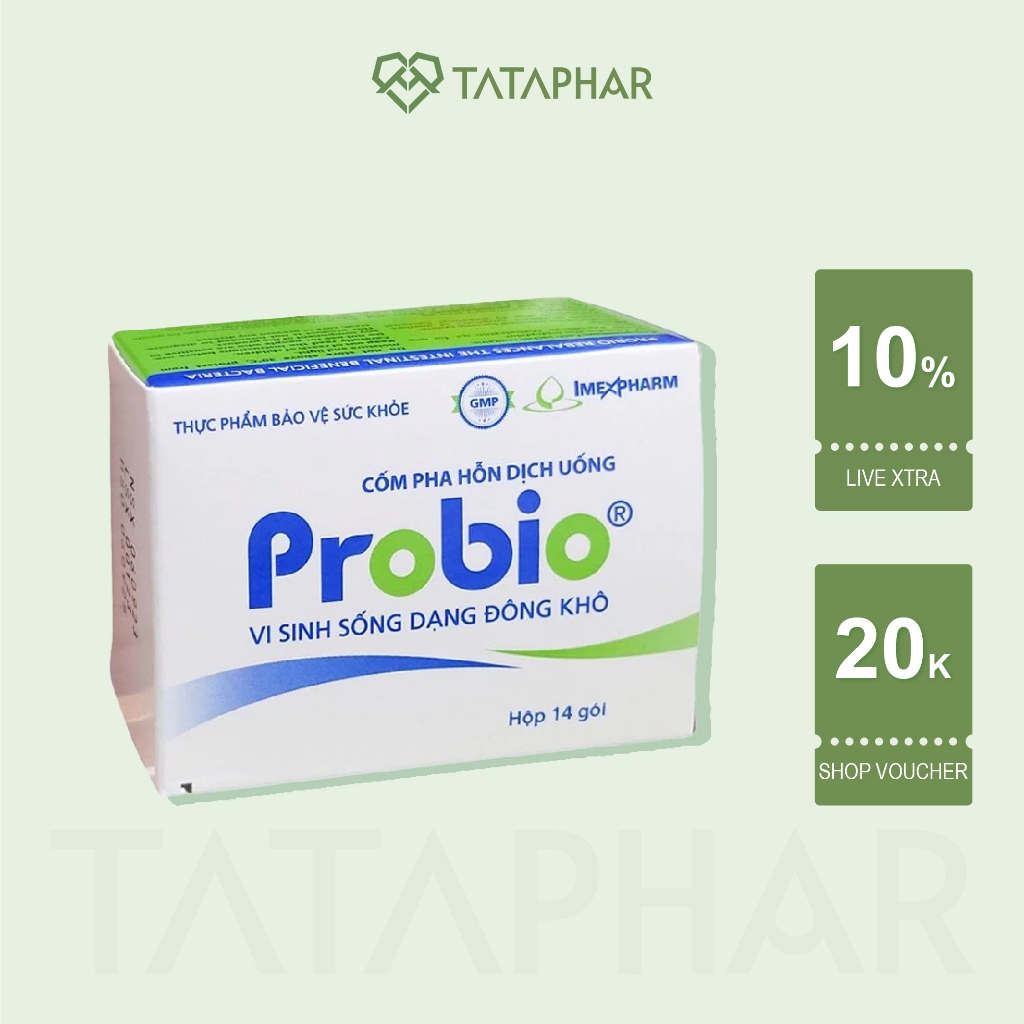 Men vi sinh sống Probio, Cân bằng lợi khuẩn đường ruột, Cải thiện tiêu ...