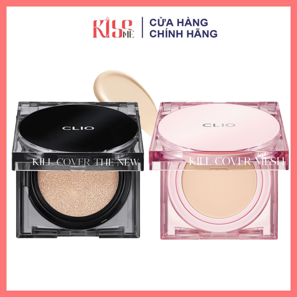 Phấn Nước Clio Kill Cover The New Founwear Cushion SPF50+ PA+++ (kèm 1 ...