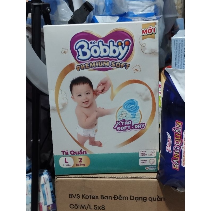 Tã quần Bobby Premium soft HÀNG TẶNG KHÔNG BÁN