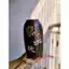 lọ hoa thư pháp khắc chìm trên nền nâu mộc gốm Bát Tràng cao cấp cho chị em cắm hoa, trang trí decor nhà sang trọng