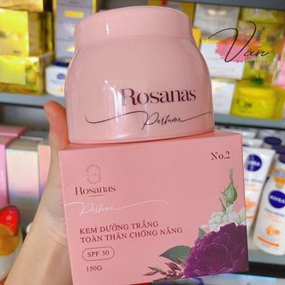 KEM DƯỠNG TRẮNG DA CHỐNG NẮNG TOÀN THÂN ROSANAS NO.2 150g