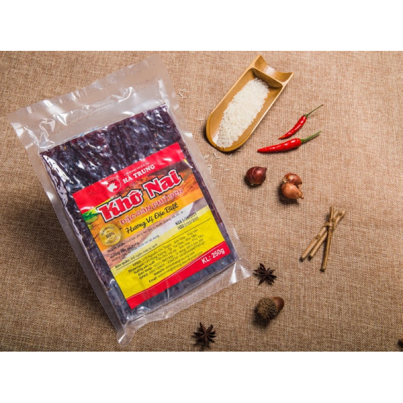Khô Nai Mè Đặc Sản Phú Yên Hà Trung 250gr