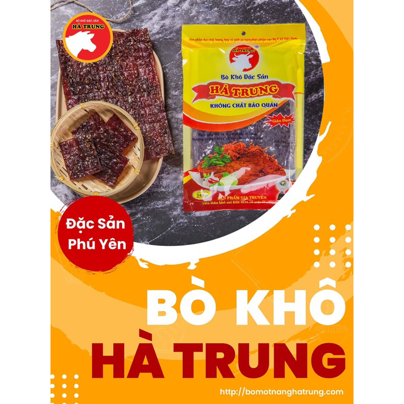 Khô Bò Mè Đặc Sản Phú Yên Hà Trung