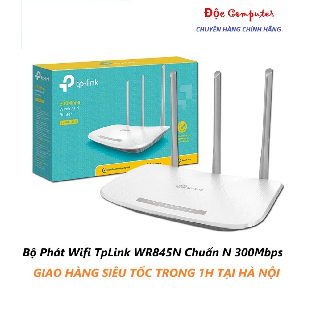 Bộ Phát Wifi 3 râu TP-Link TL-WR845N 300Mbps Chuẩn N - Chính hãng Bảo ...