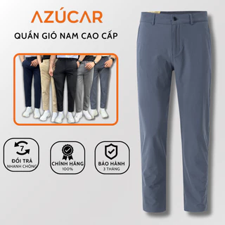 Quần gió nam cao cấp  AZÚCAR, dáng âu, co giãn 4 chiều mặc siêu thoải mái, lịch sự, trẻ trung
