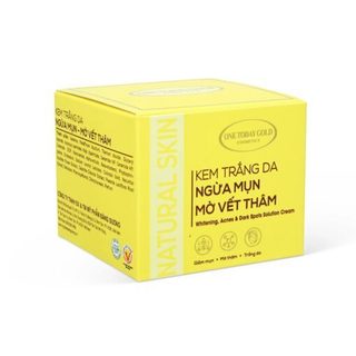 One Today Gold Kem Trắng Da Ngừa Mụn Mờ Thâm 7g