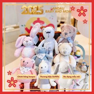 Thú bông, gấu bông Honper Softlife cao cấp, hữu cơ êm, mềm, cute cho bé