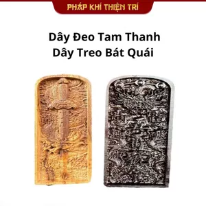 Dây Đeo Tam Thanh & Dây Treo Bát Quái Phong Thủy 14