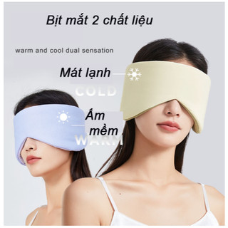 (TỔNG HỢP) Bịt tai mắt ngủ, che tai mắt ngủ Mặt nhung Lụa  Mềm Mại Thoải Mái Cho Nam Và Nữ