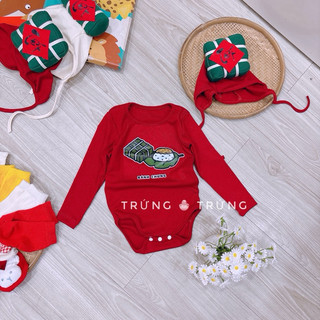 (Trứng 3-13kg) Body Tết Bánh Chưng Bánh Tét kèm Nón madebyTrung