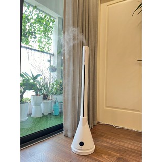 Quạt tháp sưởi 2 chiều ULTTY CR018HM Màu trắng, Sưởi Gốm Ceramic, Có chức năng bù ẩm, Bảo hành 3 năm