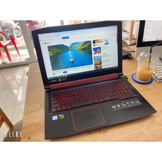 laptop gaming acer nitro i5 10300h, ram 8g, ssd 256, gtx 1650