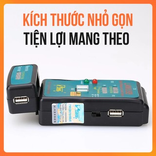 Bộ Test Cáp Mạng Đa Năng SY-168 RJ45 RJ11 USB – Kiểm Tra Cáp Mạng, Cáp Điện Thoại, USB Chính Xác