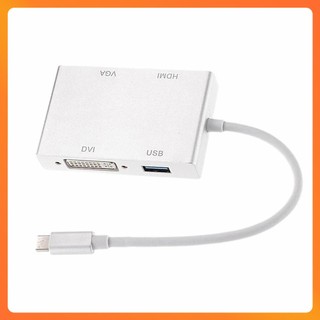 Cáp Chuyển Đổi USB Type-C Ra HDMI/VGA/DVI/USB 3.0 – Cable Type C Đa Năng Laptop, Máy Tính,....