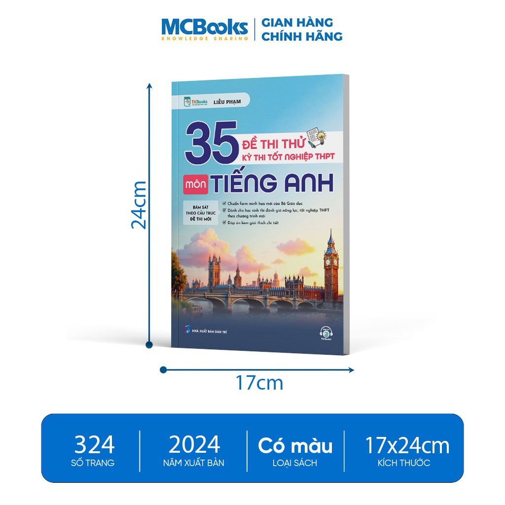 Sách - 35 Đề Thi Thử Kỳ Thi Tốt Nghiệp THPT Môn Tiếng Anh