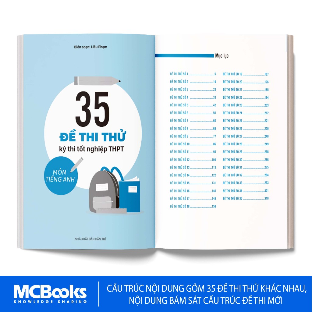 Ảnh Sách - 35 Đề Thi Thử Kỳ Thi Tốt Nghiệp THPT Môn Tiếng Anh 4