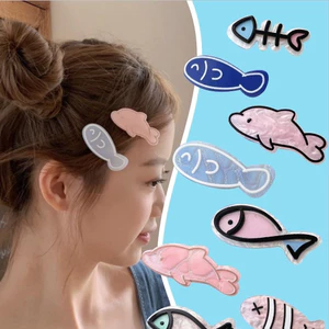 Set 2 Kẹp Tóc Hình Cá Heo Nhỏ Nhắn Dễ Thương Cho Nữ K323