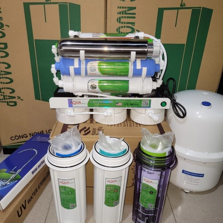 máy lọc nước RO aqua ko vỏ tủ