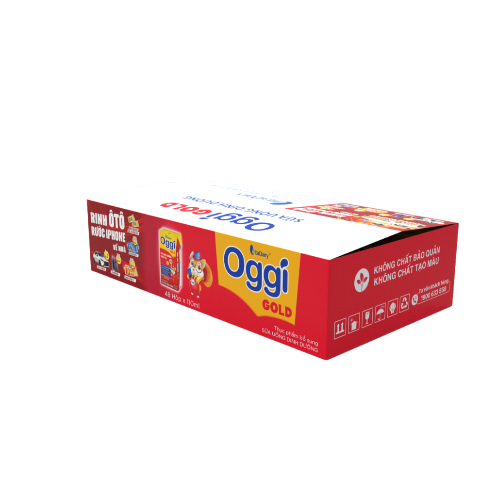 Ảnh SUDD Oggi Gold 110ml - thùng 48 hộp - VitaDairy 3
