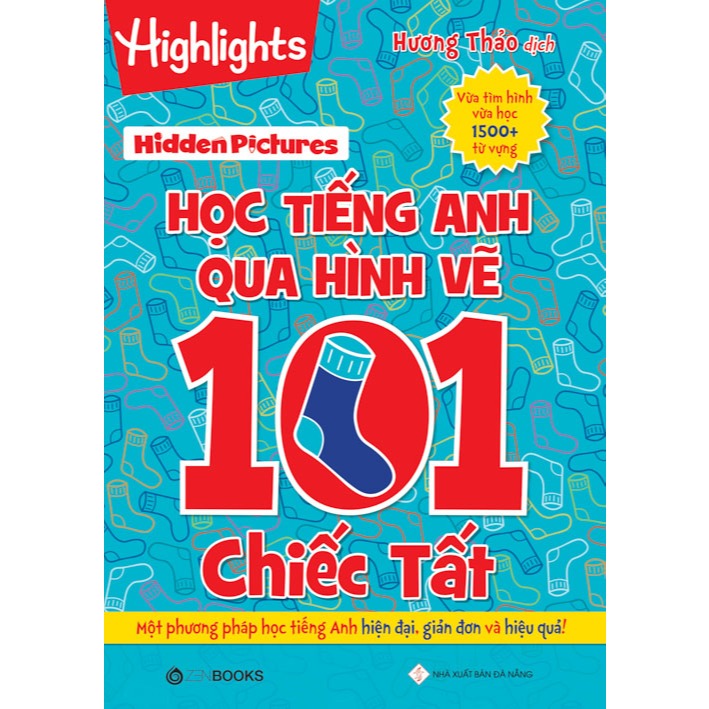 Sách - Hidden Pictures - Học Tiếng Anh Qua Hình Vẽ (Bộ - Lẻ)