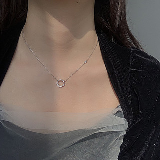 [🔥XƯỞNG SALE SẬP SÀN🔥] Vòng Cổ Dây Chuyền Hợp Kim Cao Cấp Sợi Mảnh Đính Đá Zircon Thanh Lịch
