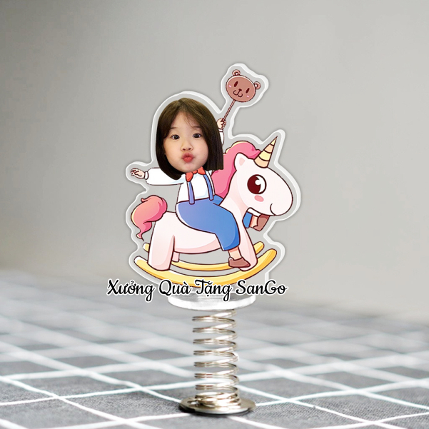 Lò Xo Mica Ghép Mặt Cute - Thiết Kế Theo Yêu Cầu  - Xưởng quà tặng Sango
