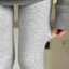Quần legging len tăm co giãn màu trơn ghi xám đen dáng ôm body thon gọn chân QLG001 - Tiktik
