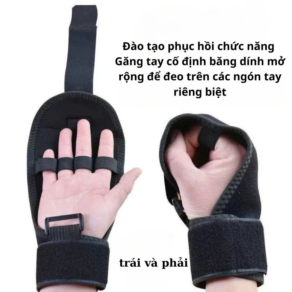 Găng tay hỗ trợ luyện tập phục hồi bàn tay, Găng tay cố định tập luyện cho người lớn