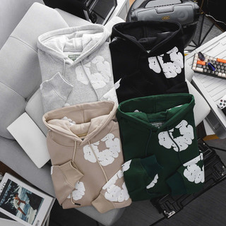 Áo Hoodie Denim Tears nam nữ Unisex, Áo nỉ bông dày dặn, Cotton Wreath Hoodie cao cấp form rộng