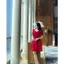 ĐẦM ĐẮP CHÉO ĐÍNH TAG NƠ, ĐẦM NỮ DÁNG NGẮN THANH LỊCH ĐI TIỆC ĐI CHƠI | MEOINDAHOUSE