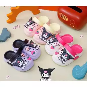 Sục kuromi cho bé gái có họa tiết dễ thương chất liệu EVA cao cấp đi êm nhẹ mềm mẫu mới 2024 - K05