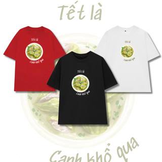 Áo Thun TẾT Bính Ngọ, Áo Thun Nam Nữ In Mẫu Tết 2026 Áo Phông Unisex Form Rộng Tay Lỡ Top Cổ Tròn Mềm Mịn Thoáng Mát