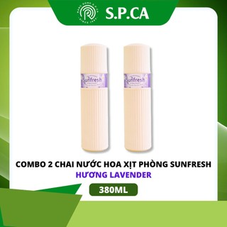 Nước xịt phòng thơm Sunfresh 380ml hương Lavender làm thơm khử mùi cao cấp - SPCa000130