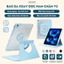 Bao da iPad ốp xoay Dọc 360 v2, tháo rời nam châm cho iPad Pro 11, Air 5 6 7 Gen 8 9 10 11, Pro M4 by MèoBer