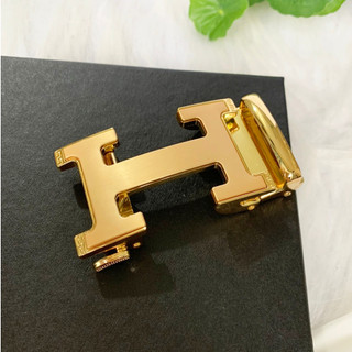 Mặt khoá thắt lưng nam tự động không kèm dây chữ h cao cấp dùng cho dây có răng cưa bản 3,5cm thatlungvidanamnu