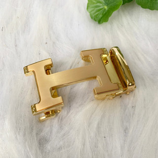 Mặt khoá thắt lưng nam tự động không kèm dây chữ h cao cấp dùng cho dây có răng cưa bản 3,5cm thatlungvidanamnu