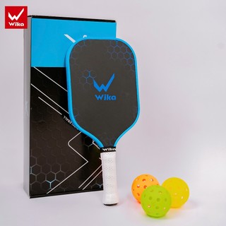 Vợt Pickleball Wika Vigor Chính Hãng ,Siêu Nhẹ, Độ Nhám tiêu chuẩn, bản 14mm