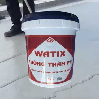 Sơn Chống Thấm Watix PU  Lực Bám Dính Cao Giúp Bịt Kín Vết Nứt Nhỏ