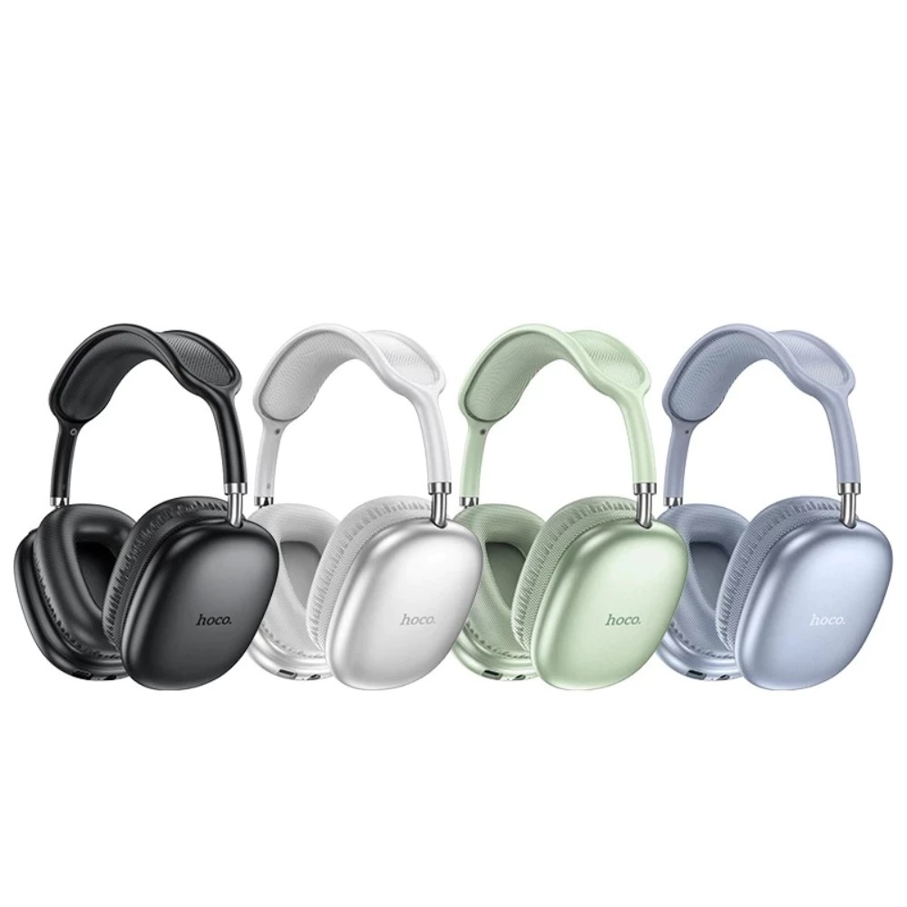 Tai Nghe Chụp Tai Hoco W35 Air Bluetooth Hỗ Trợ Cắm Thẻ Nhớ Cổng AUX Nghe Nhạc 45h Bảo Hành 2 Năm | BigBuy360 - bigbuy360.vn