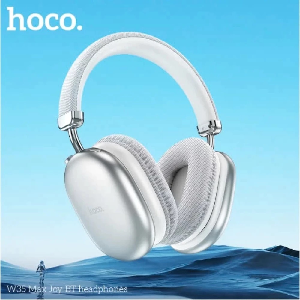 Tai Nghe Chụp Tai Hoco W35 Air Bluetooth Hỗ Trợ Cắm Thẻ Nhớ Cổng AUX Nghe Nhạc 45h Bảo Hành 2 Năm | BigBuy360 - bigbuy360.vn