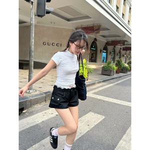 Áo Thun Nữ Mini Tee Ôm Body Vải 4 Chiều Thoáng Mát Siêu Tôn Dáng - Kraken Drk